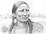 American Indian Women Warriors - Pretty Nose